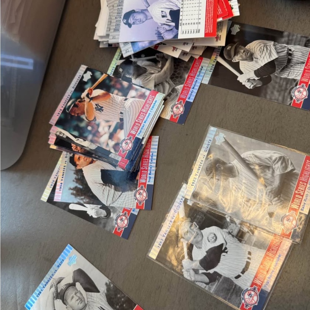 Baseball Trading Cards Collection